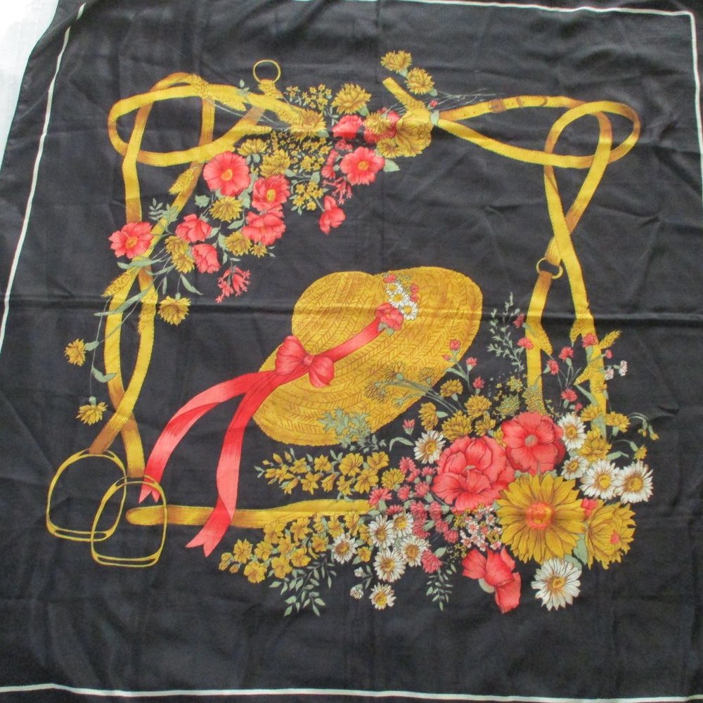 A day with the horses scarf
